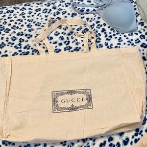 Large tote bag Gucci 100% cotton
